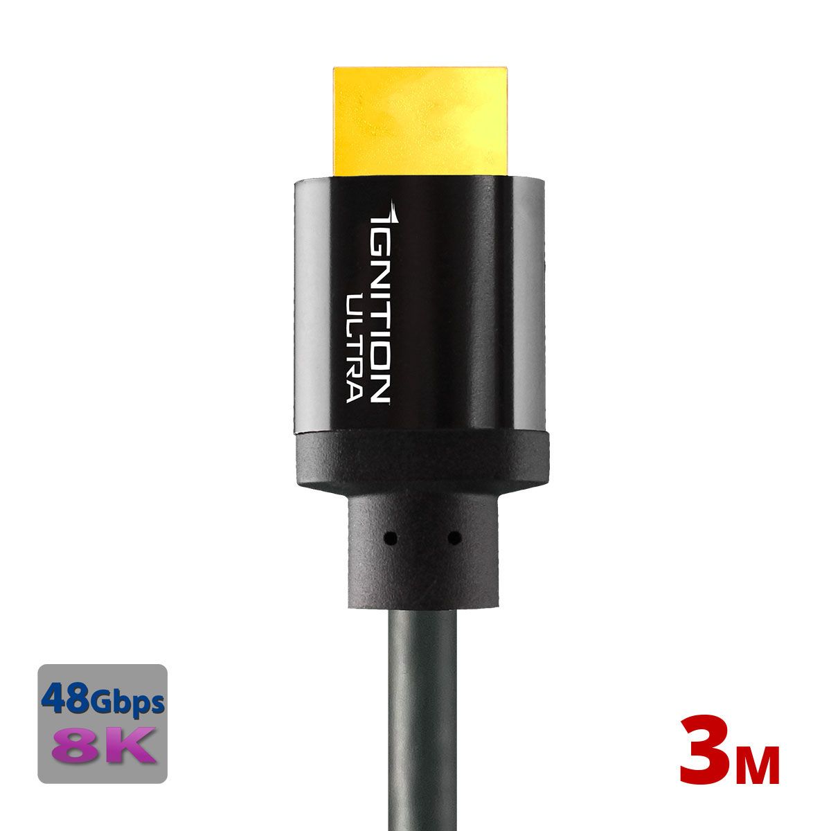 10 PACK Ignition Ultra HDMI 8K-48Gbps 3M