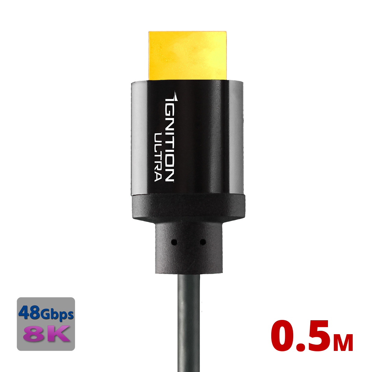 10 PACK Ignition Ultra HDMI 8K-48Gbps 0.5M