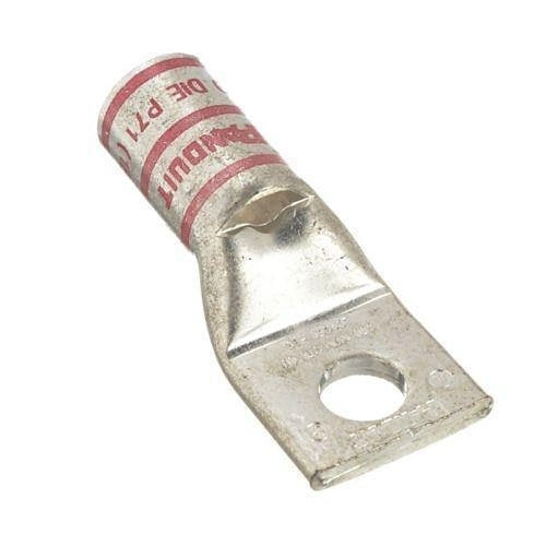 Panduit LCA350-12-X Compression Connector Lug, 1-Hole, 350kcmil, Copper