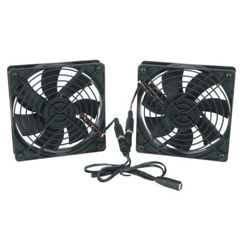 Middle Atlantic FAN2-DC DC Fan Kit, 138 CFM, 4.5\\" DC Fans