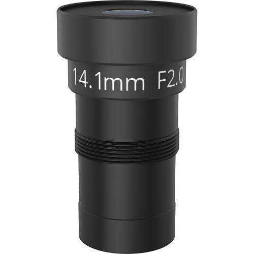 AXIS 03140-001 14.1mm Lens M14 for Selected PTZ Cameras, F2.0 IR, 4-Pieces