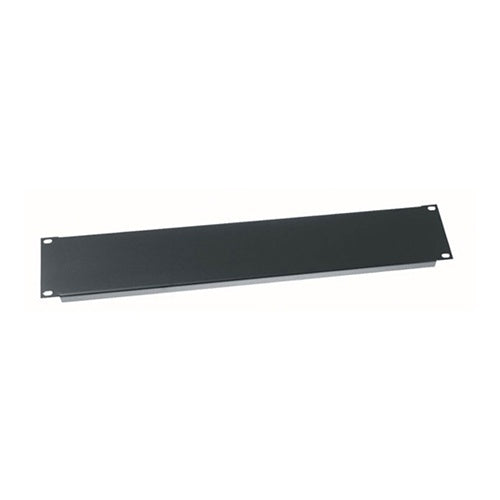 Middle Atlantic EB2MP Blank Rack Panel, Steel and Flanged Blank Panel, 2U RMS, Flat Black Powder Coat, 25-Pack