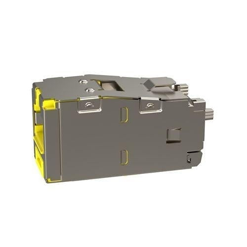 Panduit CJST6X88TGYLY Mini-Com CAT6a Shielded 28-30AWG RJ45 TG Jack Module, Yellow