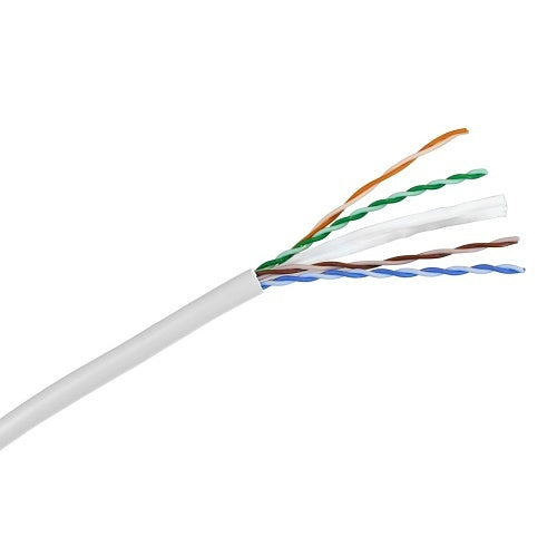 Hubbell HC6SPW CAT6 NEXTSPEED Plenum Cable, Sweep Tested to 550 MHz, 1000\' Spool, White