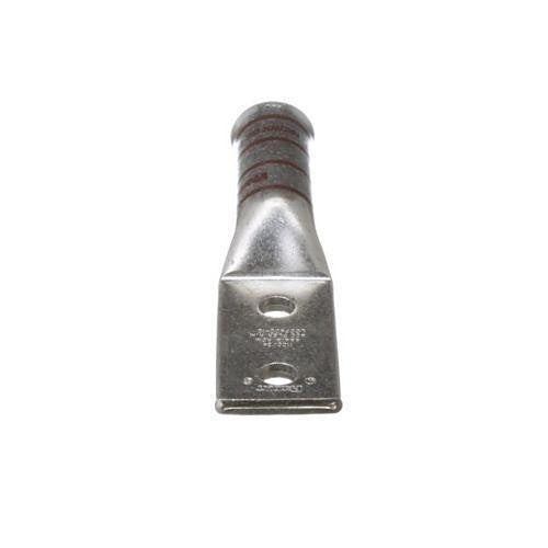 Panduit LCCF400-12-6 Compression Connector Lug, 2-Hole, 400kcmil, Copper