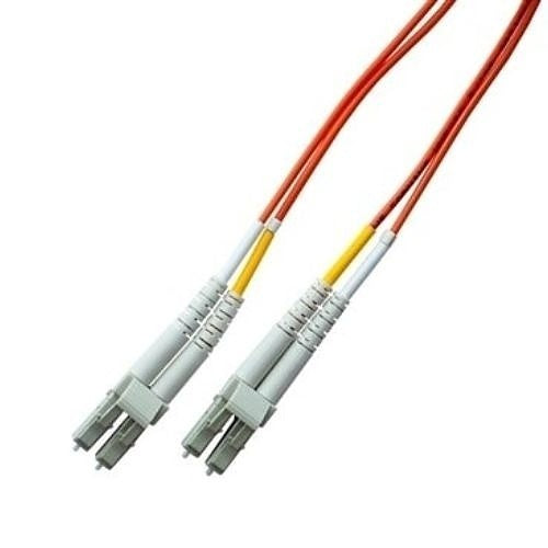 Lynn Electronics D-L2L2-1R2-010M LC / LC OM1 62.5/125 Multimode Duplex Fiber Optic Patch Cable, 10m (32.8\')