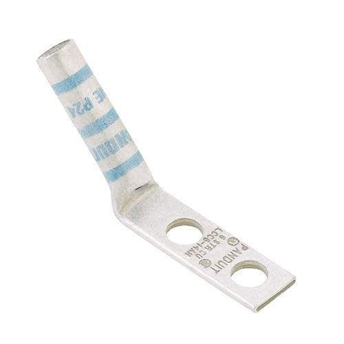 Panduit LCCX2-14AH-E Compression Connector Lug, 2-Hole, Flex, #2AWG, Copper