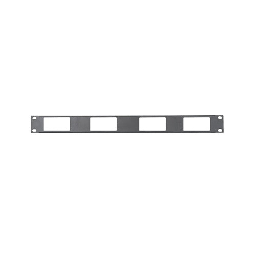 Middle Atlantic DECP-1X4 1U RMS Decora Device Panel for 4 Devices