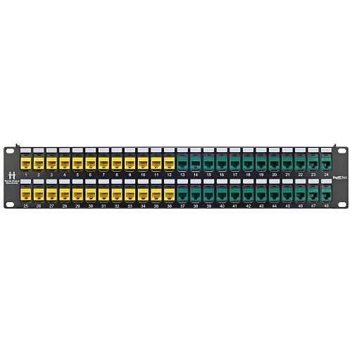 Lynn Electronics PRO-CPP-BLANK-2U-48 ProFIT Patch 2U 48-Port Keystone Jack Panel