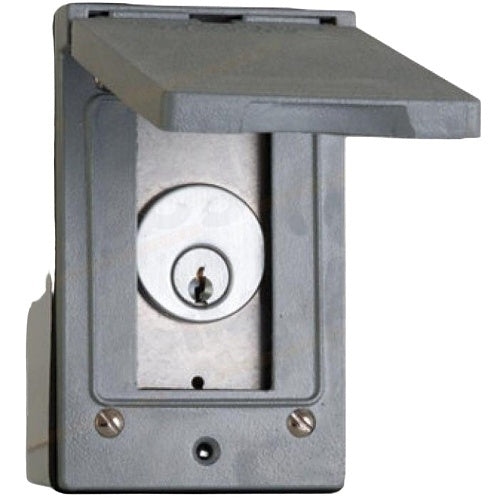 Camden CM-331/44S SureWave Series 1-Relay Wired Touchless Switch with Built-in Door Control, Hand Icon and Wheelchair Symbol