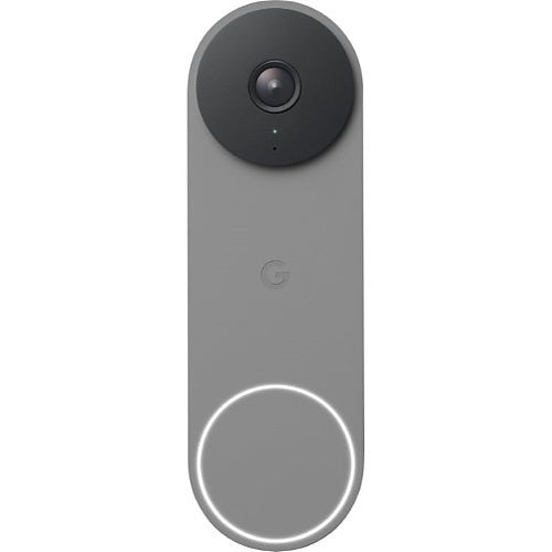 Google Nest Video Doorbell, Wired, 2nd Gen, Ash (GA03696-CA)