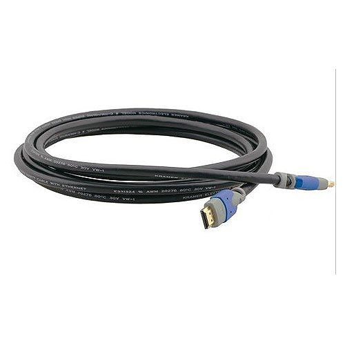 Kramer 97-01114025 C-HM/HM/PRO-25 Premium High-Speed HDMI Cable with Ethernet, K-Lock Connectors, 4K at 60Hz (4:4:4) Resolution, 25' (7.5m)