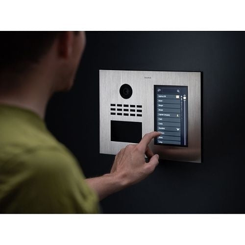 DoorBird D31TDH-SSV2A IP Video Intercom for Multi-Tenant Residences and Buildings with Up to 1000 Units