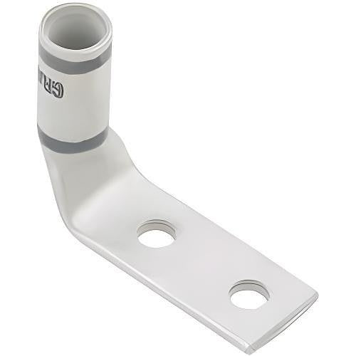 Panduit LCDX1/0-38DF-X Copper Compression Connector Lug, 2-Hole, 1/0AWG