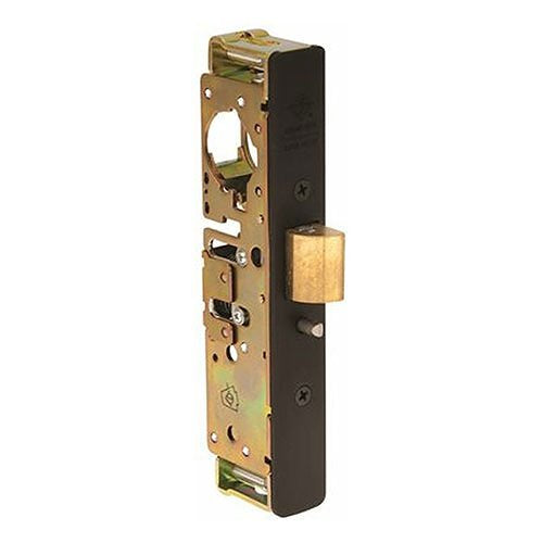 Adams Rite 4900-35-101-313 Heavy Duty Deadlatch with Standard Faceplate, Dark Bronze Anodized Image of R8-493511313