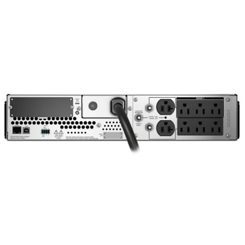 APC SMT2200RM2U Smart-UPS, Line Interactive, 2200VA, Rackmount 2U, 120V, 6xNEMA 5-15R+2xNEMA 5-20R outlets, SmartSlot, AVR, LCD