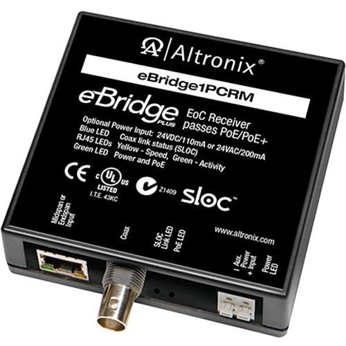 Altronix eBridge1PCRM - IP Over Coax Receiver Image of AX-EBRI1PCRM