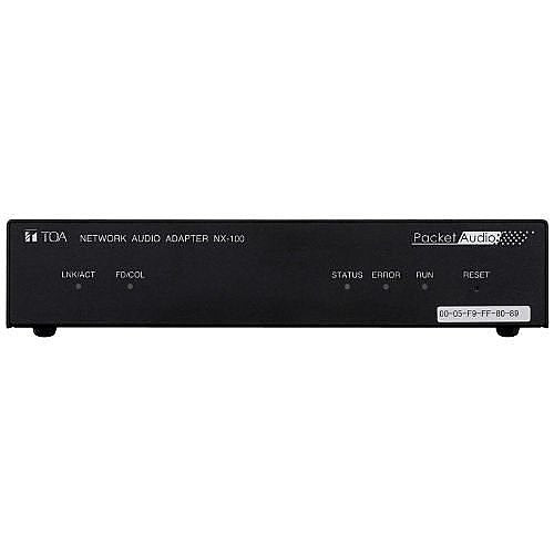 TOA NX-100US A00 Network Audio Adapter, 24V DC