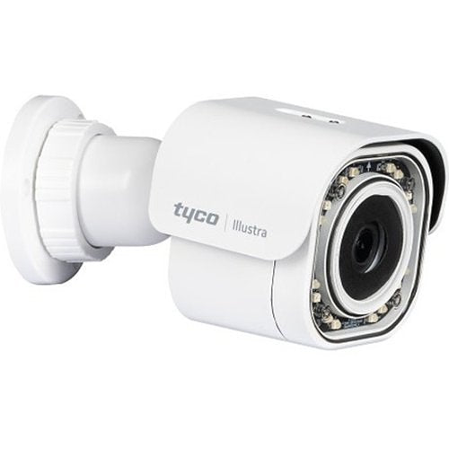 Illustra IES02-B10-BI04 Essentials 2MP Outdoor IP IR Bullet Camera, 2.8mm Lens, White