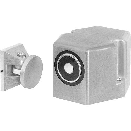 Edwards Signaling 1501-AQN5 Electromagnetic Door Holder Floor Mount, Single Door, 24VAC/DC, 120VAC Image of ED-1501AQN5