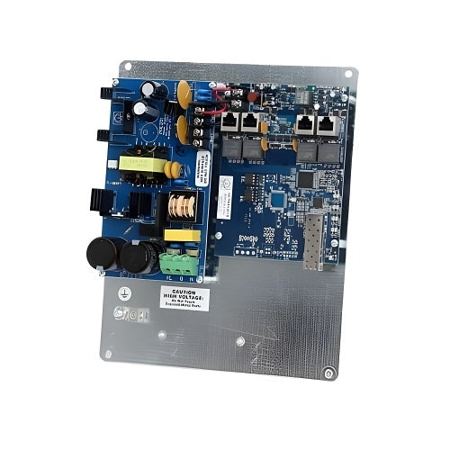 Altronix NETWAY4E1PL 4-Port Hardened PoE+ Switch with Power Supply / Charger, Backplane Version