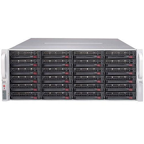 Inaxsys 4U-MIPS-224T-RAID5-HSDS Video Surveillance Systems, 4U Rackmount Hot-Swappable Drive IP Server with RAID 5, 224TB