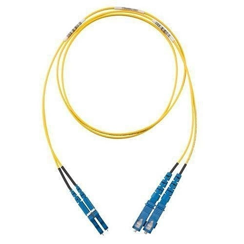 Panduit F92ERLNSNSNM010 Fiber Optic Patch Cord, OS2 2-Fiber 1.6mm PC OFNR Line Card1 Duplex/Silver Coated Copper Duplex, Standard, 10m
