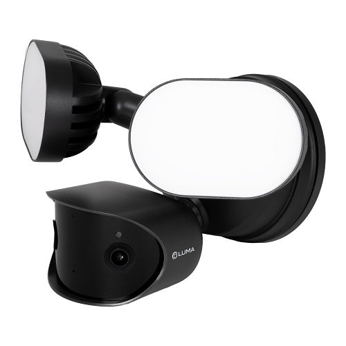 Luma LUM-720-IP-FLDB X20 7MP Dual Lens Floodlight IP Camera, PoE, Black
