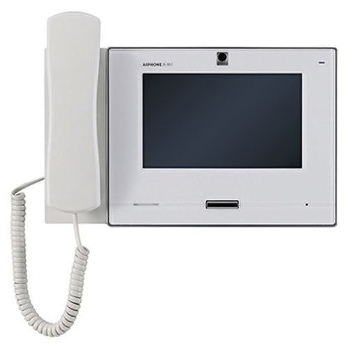 Aiphone IX-MV7-HW-JP IP Addressable Hands-Free or Handset Master Station with 7\\" Touchscreen, SIP and TAA