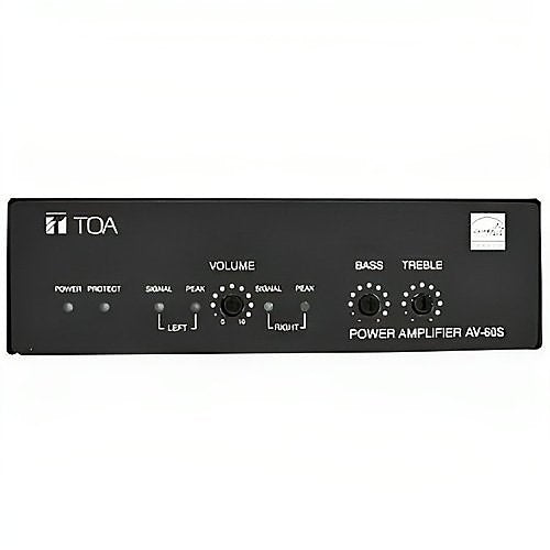 TOA AV-60S-AMD00 Single Channel Digital Compact Amplifier