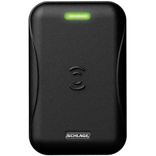Schlage MTK15-485 Multi-Technology Keypad Reader, Single Gang, RS-485, Black