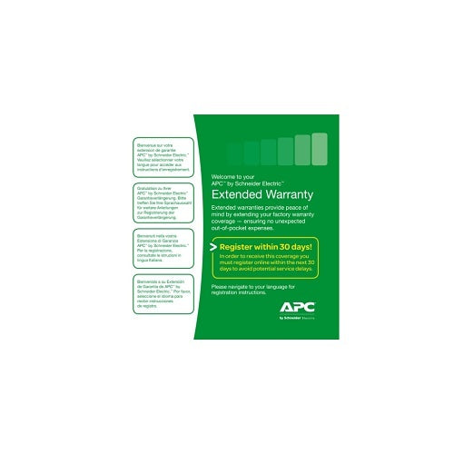 APC WBEXTWAR1YR-AC-02 Warranty Extension Service Pack, for Accessories, 1-Year, Level 02
