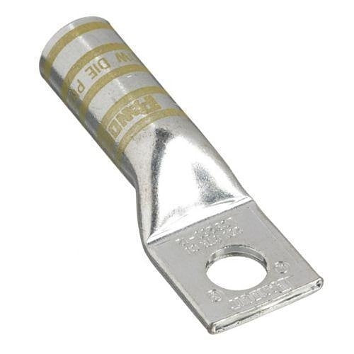Panduit LCB250-12-X Compression Connector Lug, 1-Hole, 250kcmil, Copper