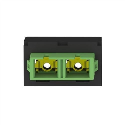 Panduit CMDAGSCZBL SC Duplex Adapter (Black) Modular Module Assembly, Gray