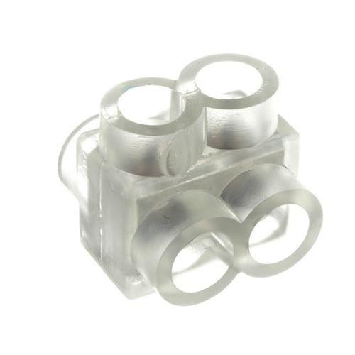 Panduit PCSB2/0-2-12 Multi-Tap Connector, Double-Sided, Clear