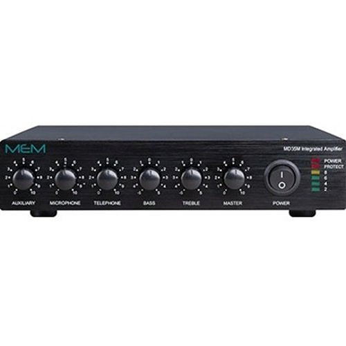 Aiphone MD35M Amplifier - 35 W RMS - 3 Channel Image of AJ-MD35M