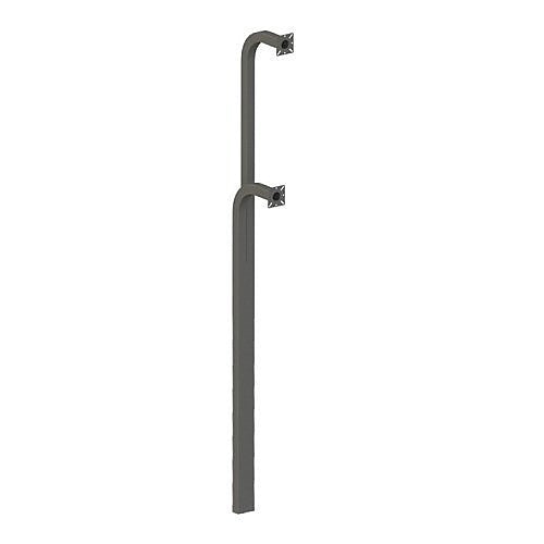 Pedestal Pro 72-9C-D-IN 2-Channel 72\\" Dual Height in Ground Pedestal