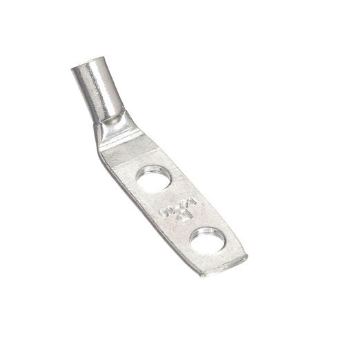 Panduit LCD10-10AH-L Copper Compression Lug, 2 Hole, #10 AWG, Hole
