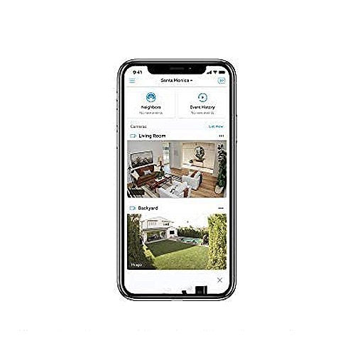 Ring Stick Up Camera Battery, Indoor / Outdoor, Compatible with Alexa, 2-Piece, White (B07RFTW3VW)