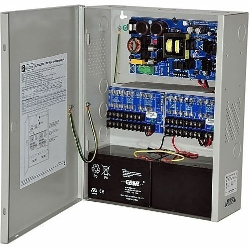 Altronix AL1024XPD16220 Access Power Supply Charger, 24VDC at 10A, 16 Fused Outputs, with Enclosure