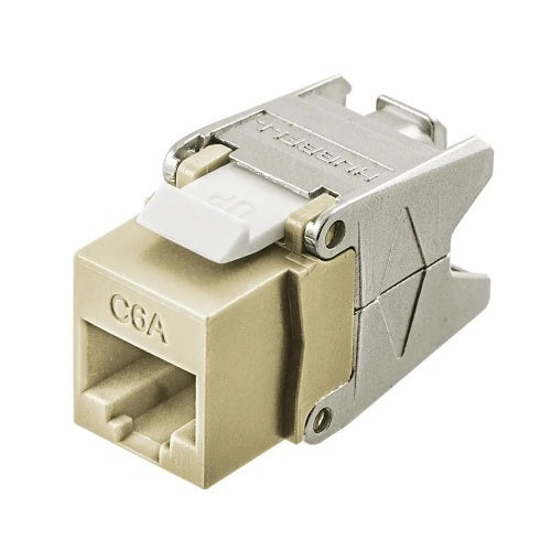 Hubbell HJU6AEI24 Keystone Jack, Pack of CAT6a Ascent Jacks