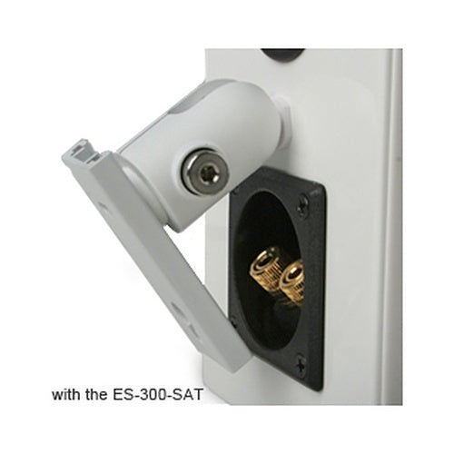 Episode ES-BRKT-BALL-WHT Swivel Ball Bracket for Speakers up to 10 lb, 1-Pair, White