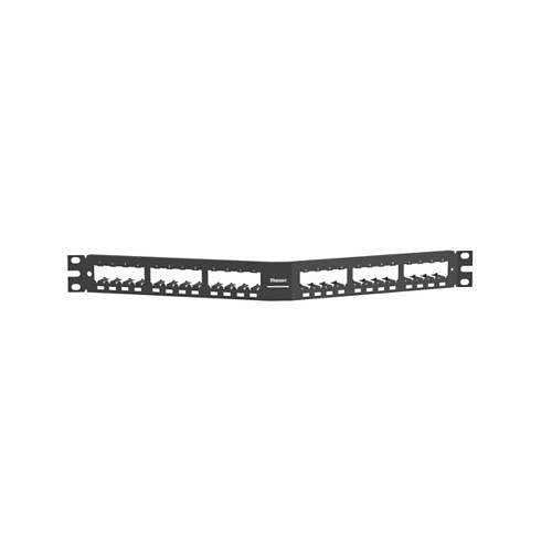 Panduit CPA24BLY 24-Port Angled All Metal Patch Panel