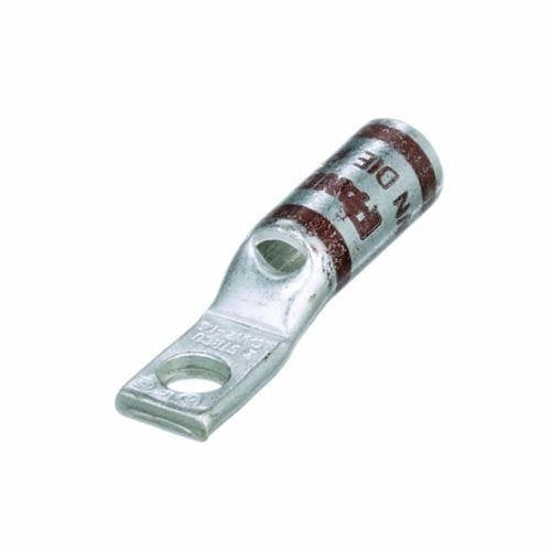 Panduit LCAN2-14-Q Compression Connector Lug, 1-Hole, #2AWG, Copper