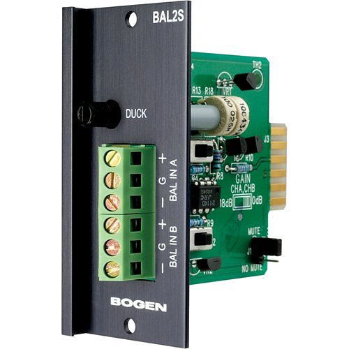 Bogen BAL2S Dual-Balanced Advanced Input Module