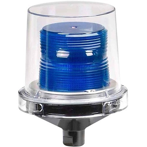 Federal Signal 225XL-024B 225XL Electraray Hazardous Location LED Steady / Flashing Light, 24AC/DC, Blue
