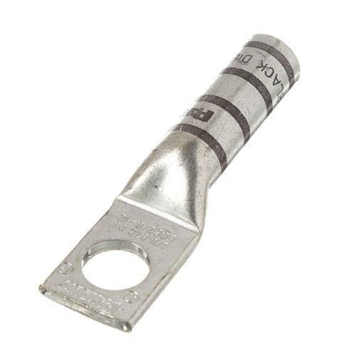 Panduit LCB2/0-12-X Tin-Plated Copper Compression Lug, 1-Hole, Standard Barrel