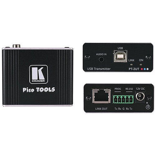 Kramer 50-00015590 PT−2UT/R−KIT USB 2.0 PoC Extender Kit Over Extended–Reach CAT