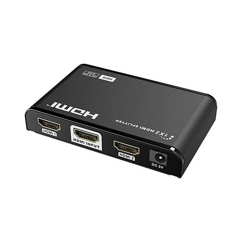 AVYCON AVA-HDMI-SPT-1IN2OUT-HDR2 1 x 2 HDMI Splitter, 4K Resolution and HDR, 5VDC/1A Power Adapter