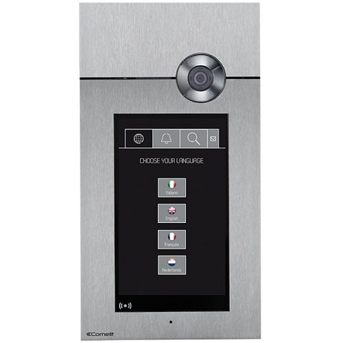 Comelit 3453S/A Stainless-Steel 316 Touch A/V Entrance Panel, SB2